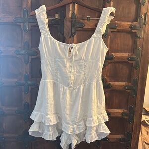 Urban Outfitters Cora Ruffle Romper NWT Sold out online